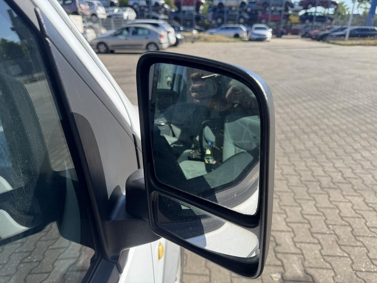 Ford Transit Connect original Au&szlig;enspiegel rechts schwarz unlackiert Bj.2011